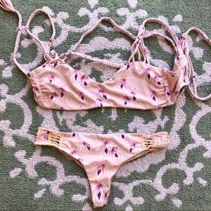 Acacia Swimwear Pink Orchid Set